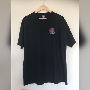 Santa Cruz black t-shirt